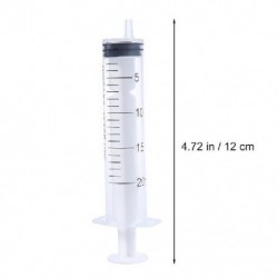 Szín: 20 ml - 5db 5/10/20/60 ml-es Luer Lock fecskendő ipari fecskendő tű nélkül, ragasztóanyag applikátor gyanta epoxi