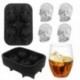 Szín: polip - 2021 Ice Cube Maker DIY Kreatív szilikagél pisztoly Bullet Skull Forma Tálca Forma Otthoni Bár Party Cool