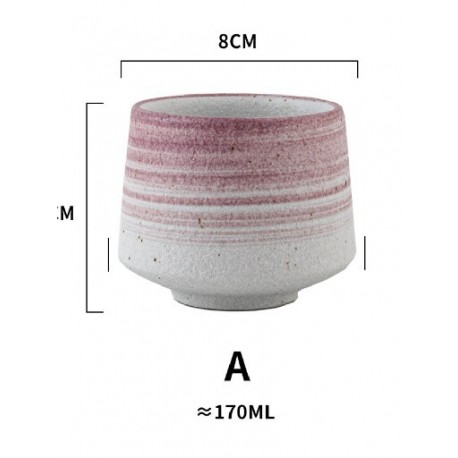 Szín: A - Kerámia csésze nagy kapacitású porcelán kávéscsészék Tea csésze sör teásedény 170 ml kávés Whiskey