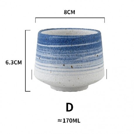 Szín: D - Kerámia csésze nagy kapacitású porcelán kávés csésze tea csésze sör teásedény 170 ml kávé Whiskey