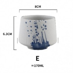 Szín: E - Kerámia csésze nagy kapacitású porcelán kávés csésze tea csésze sör teásedény 170 ml kávé Whiskey