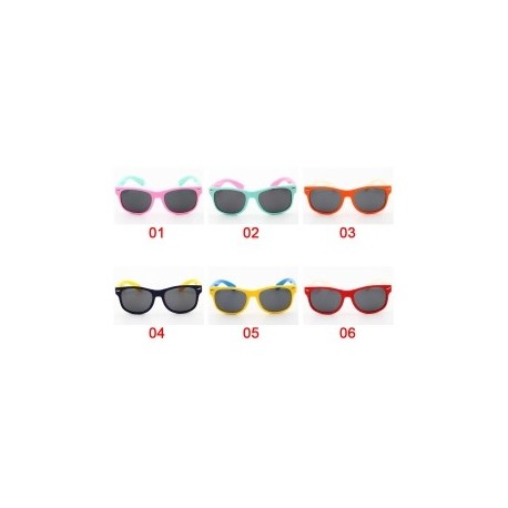 1db Rugalmas gyerek napszemüveg Polarizált gyermek Baby biztonsági bevonat UV400 szemüveg