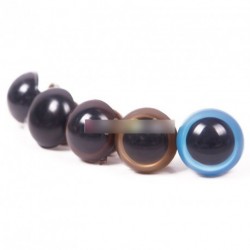 5pár 10mm játék maci plüssállat szem több színben