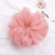 Szín: 001 - Túlméretes Scrunchie Korea nagy organza hajcsipesz női pillangót szerető szív rugalmas hajpántok sifon