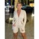 Szín: fekete M - Akaily Summer White Hollow Out Rompers Női Bodycon Jumpsuit Női 2022 Kiváló minőségű fekete, hosszú