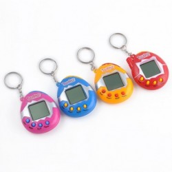 Retro Tamagotchi játék - nosztalgkius virtuális kisállat szimulátor - kulcstartó